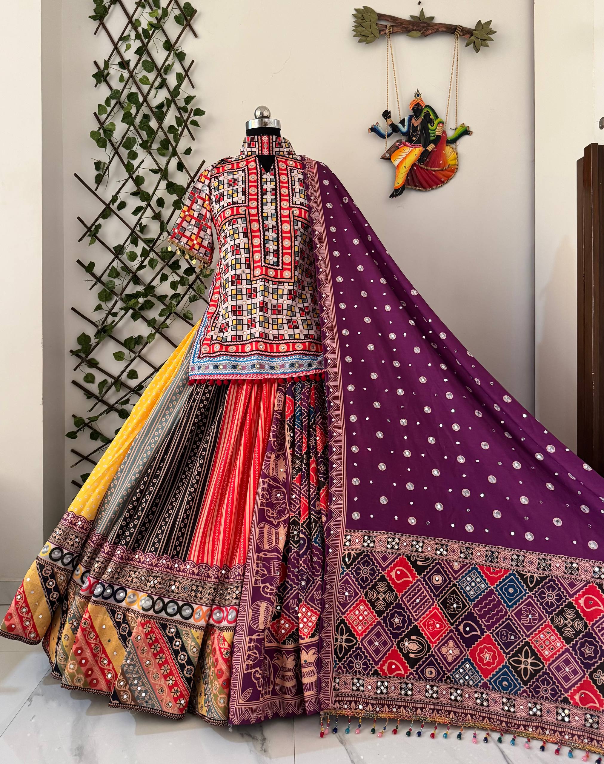 SPECIAL CELEBRITY TRENDING NAVRATRI SPECIAL CHANIYA CHOLI β€οΈπ